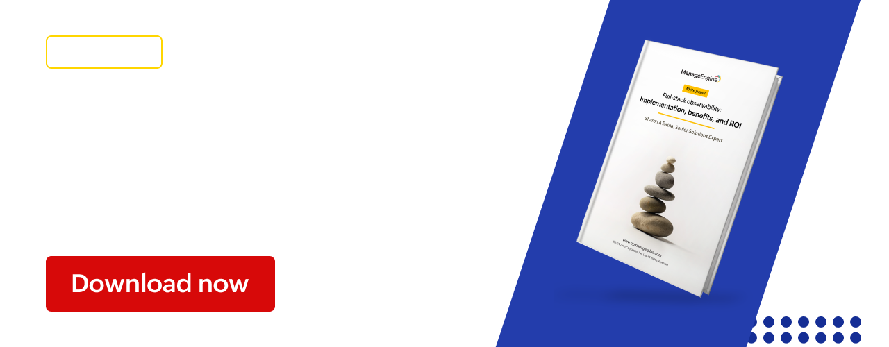 Download our latest whitepaper to learn about the benefits FSO can bring to your ITOps