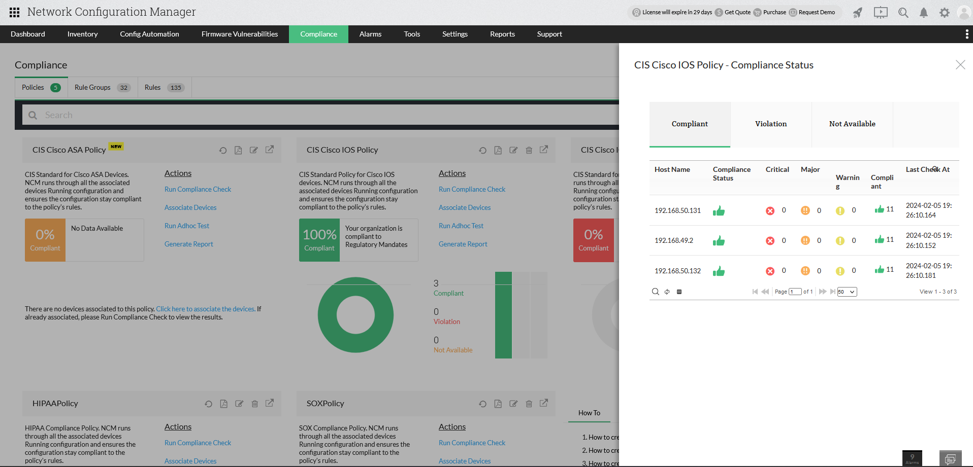 NETGEAR Router Configuration Tool - ManageEngine Network Configuration Manager