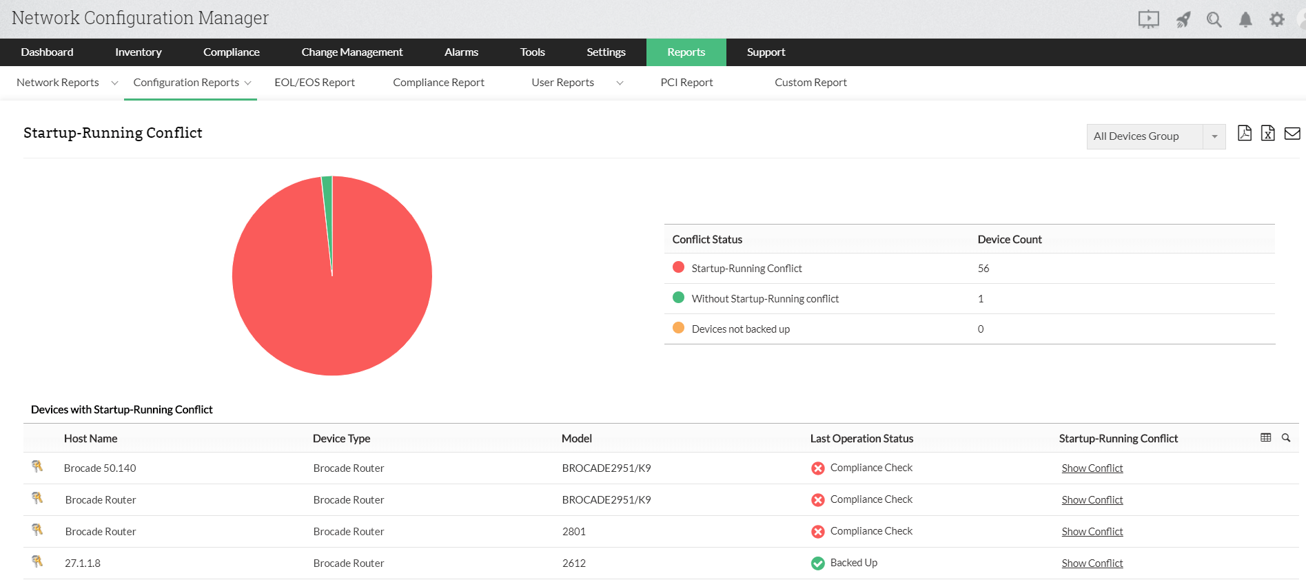 Brocade VLAN configuration