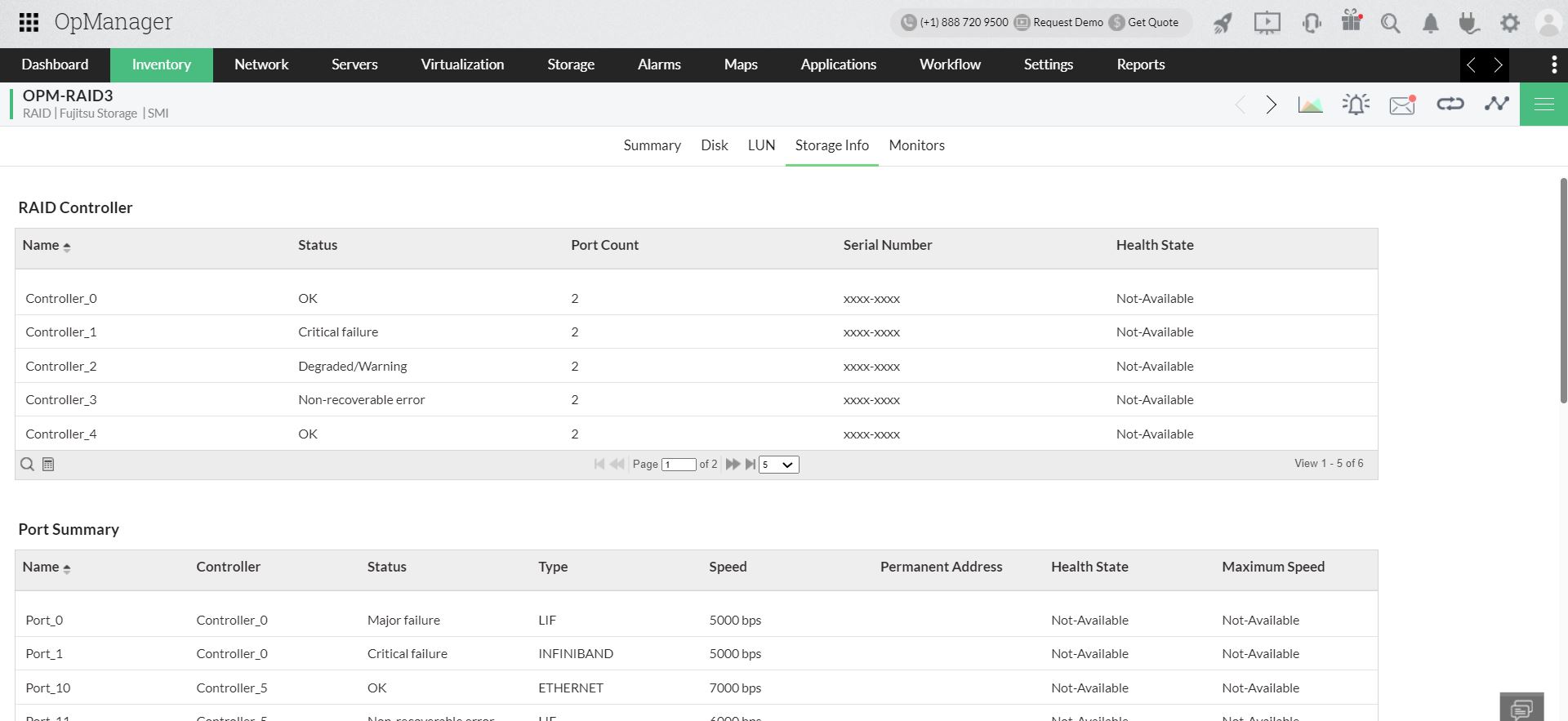 HDDvsSSD-OpManager storage monitoring