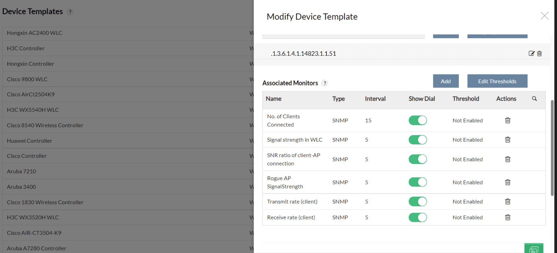 Wireless monitoring- ManageEngine OpManager