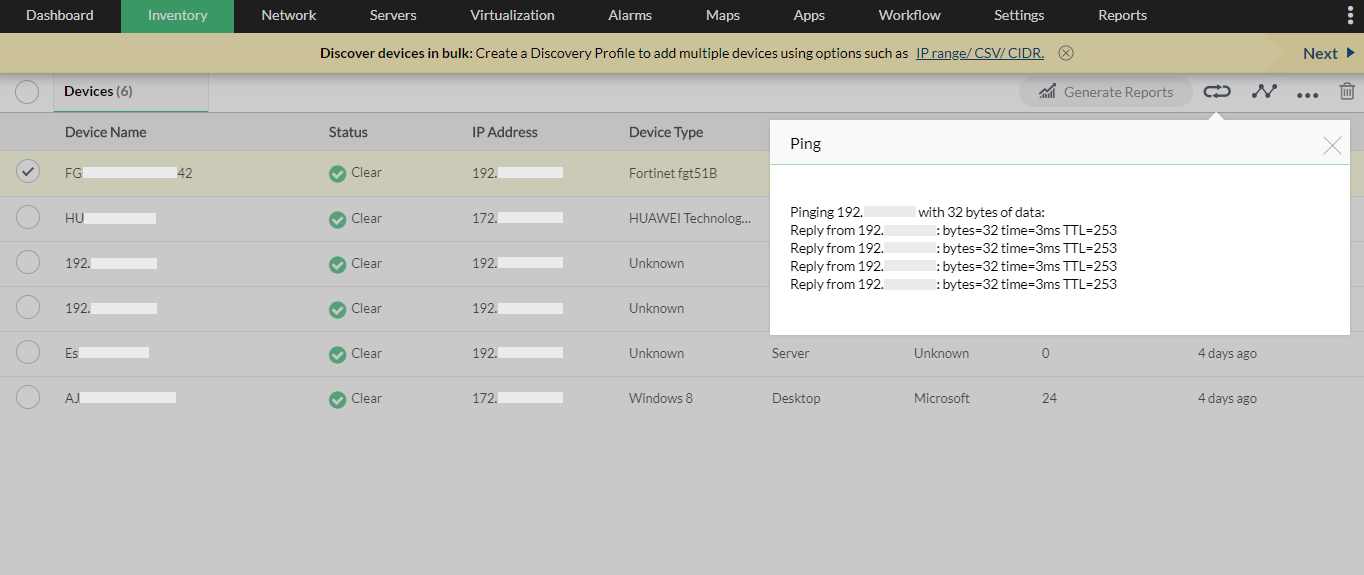 Fortigate Firewall Monitoring - ManageEngine OpManager