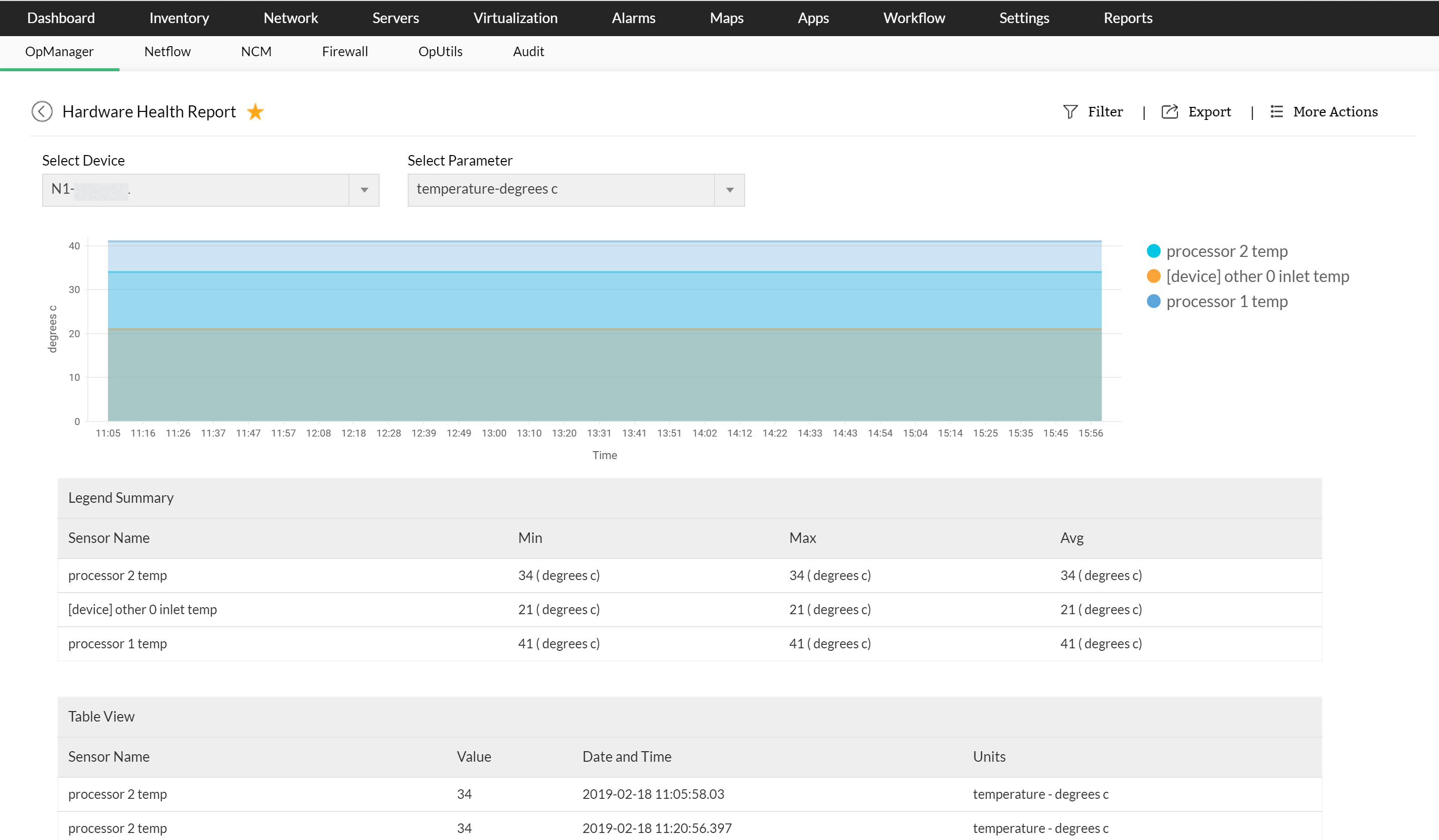 Hard Drive Monitor - ManageEngine OpManager