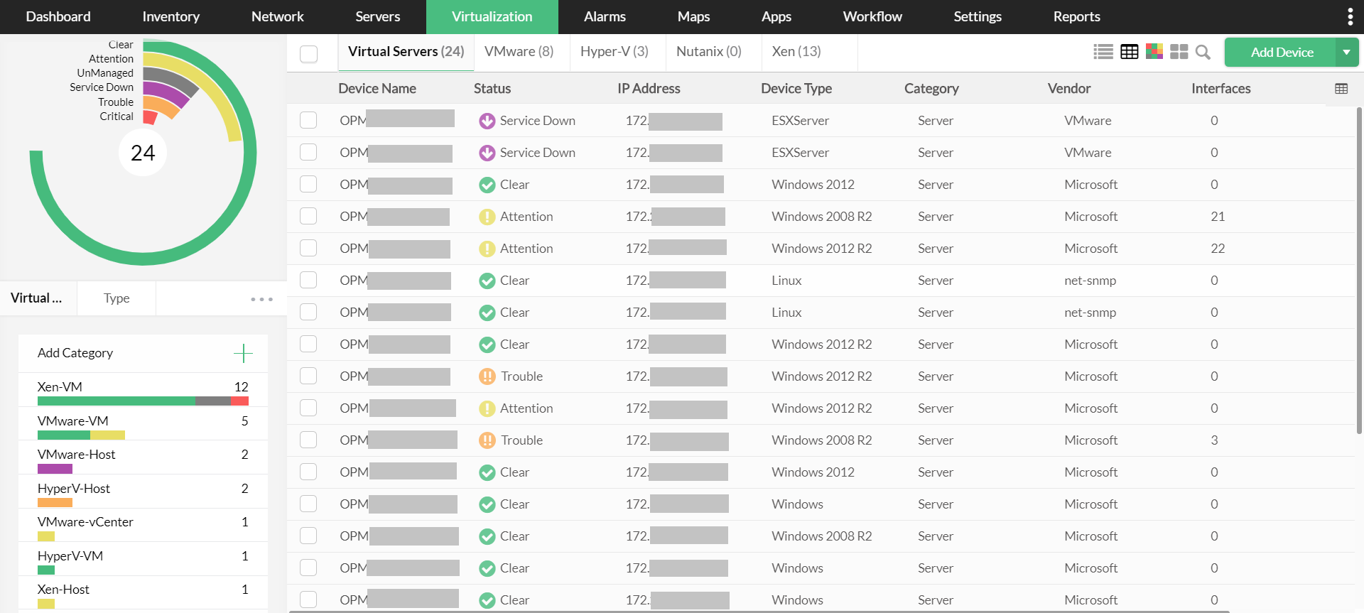 Network Monitoring Tools for Windows - ManageEngine OpManager