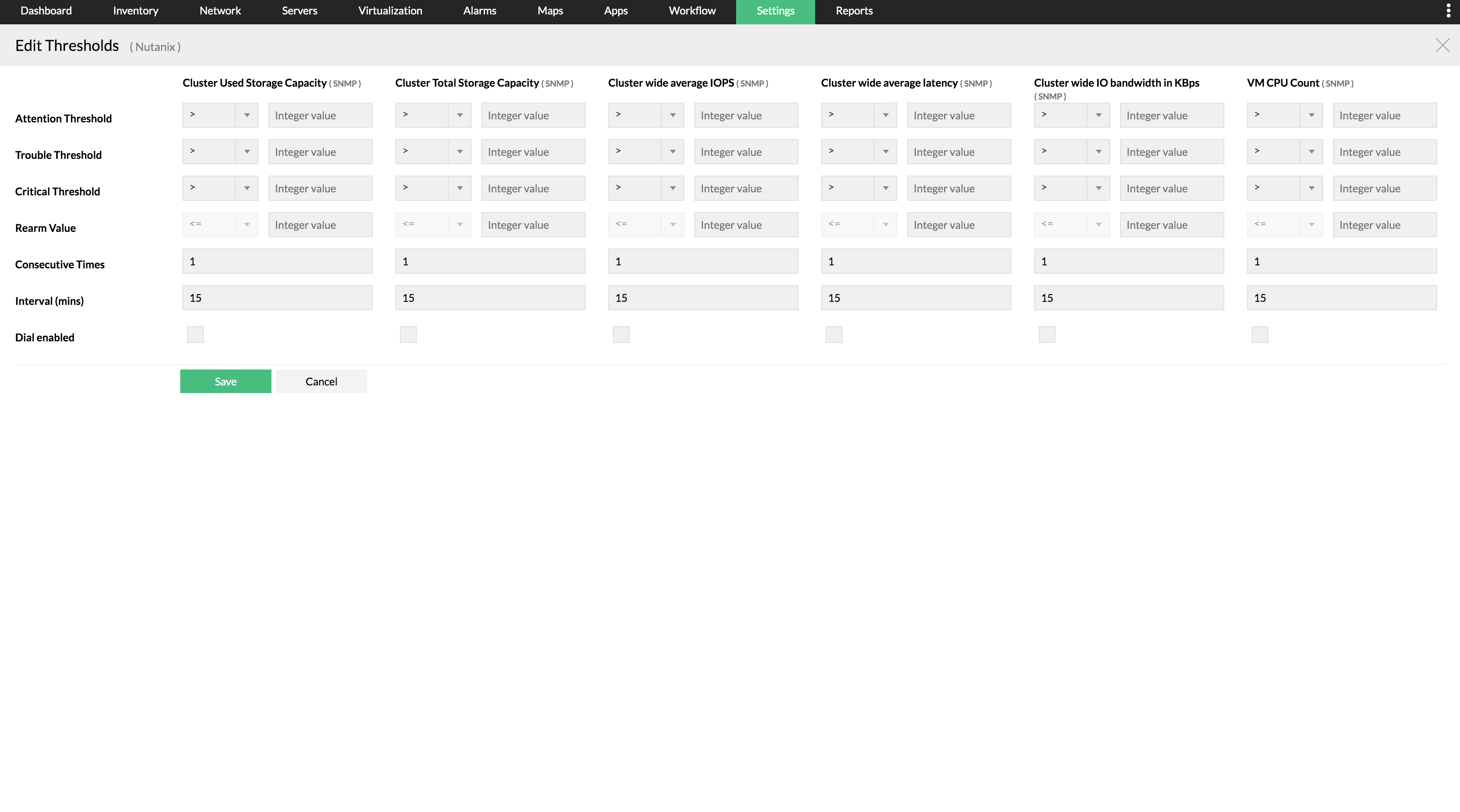 Hyperconverged Infrastructure (HCI) Fault Management - ManageEngine OpManager