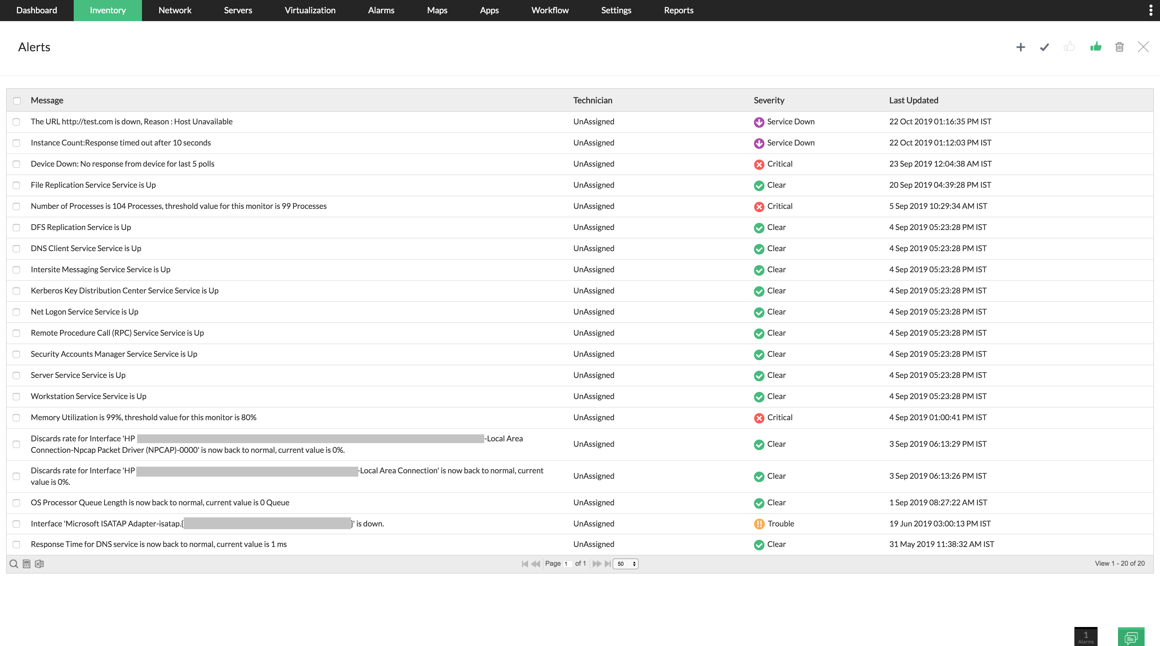 Hyper-V VM monitoring  - ManageEngine OpManager