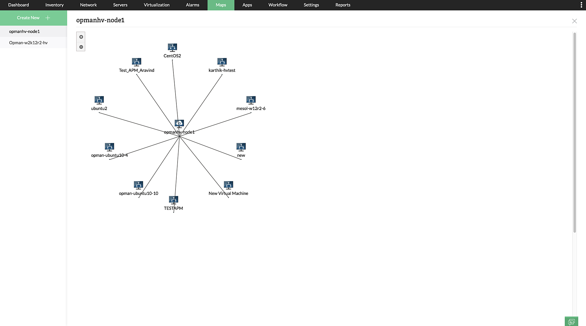 Microsoft VM monitoring- ManageEngine OpManager