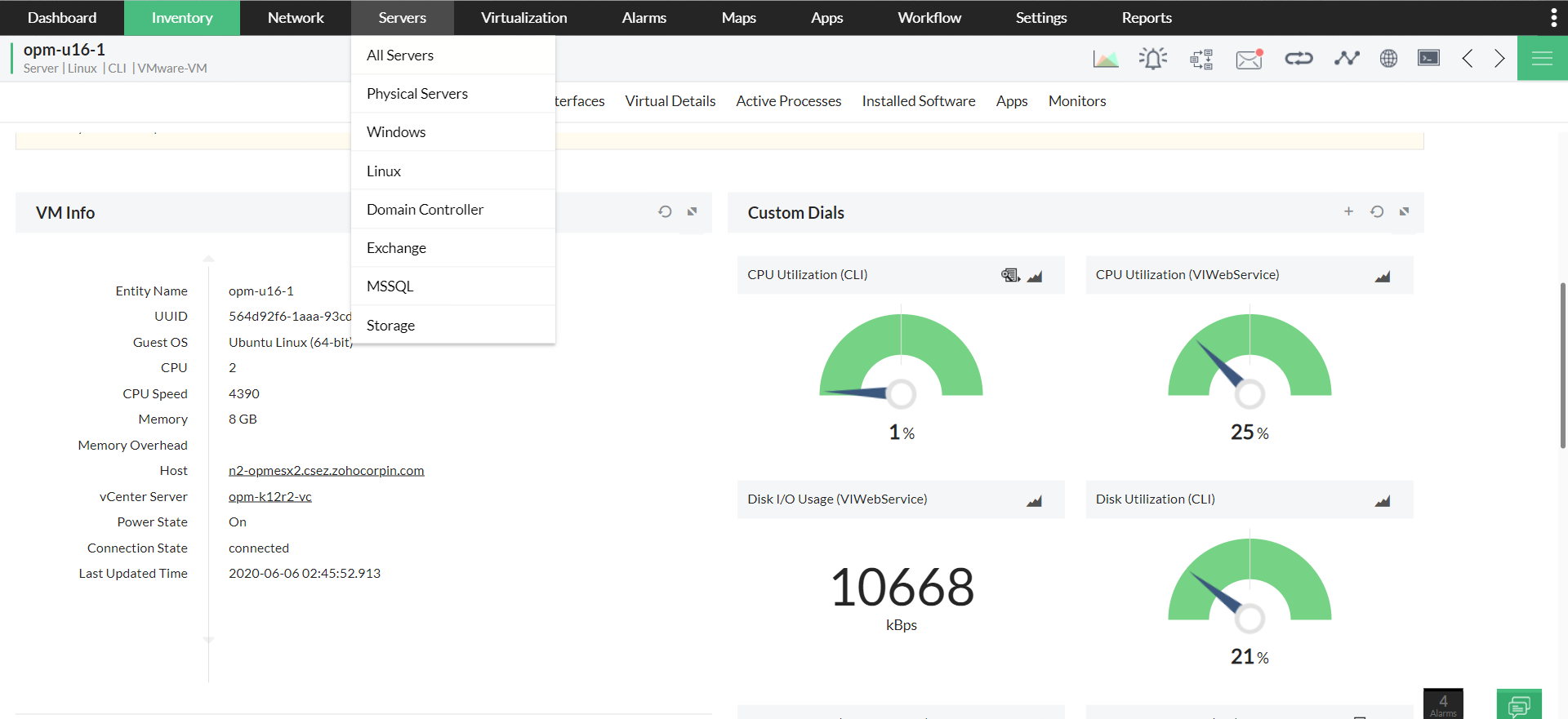 Telnet Monitoring Software - ManageEngine OpManager