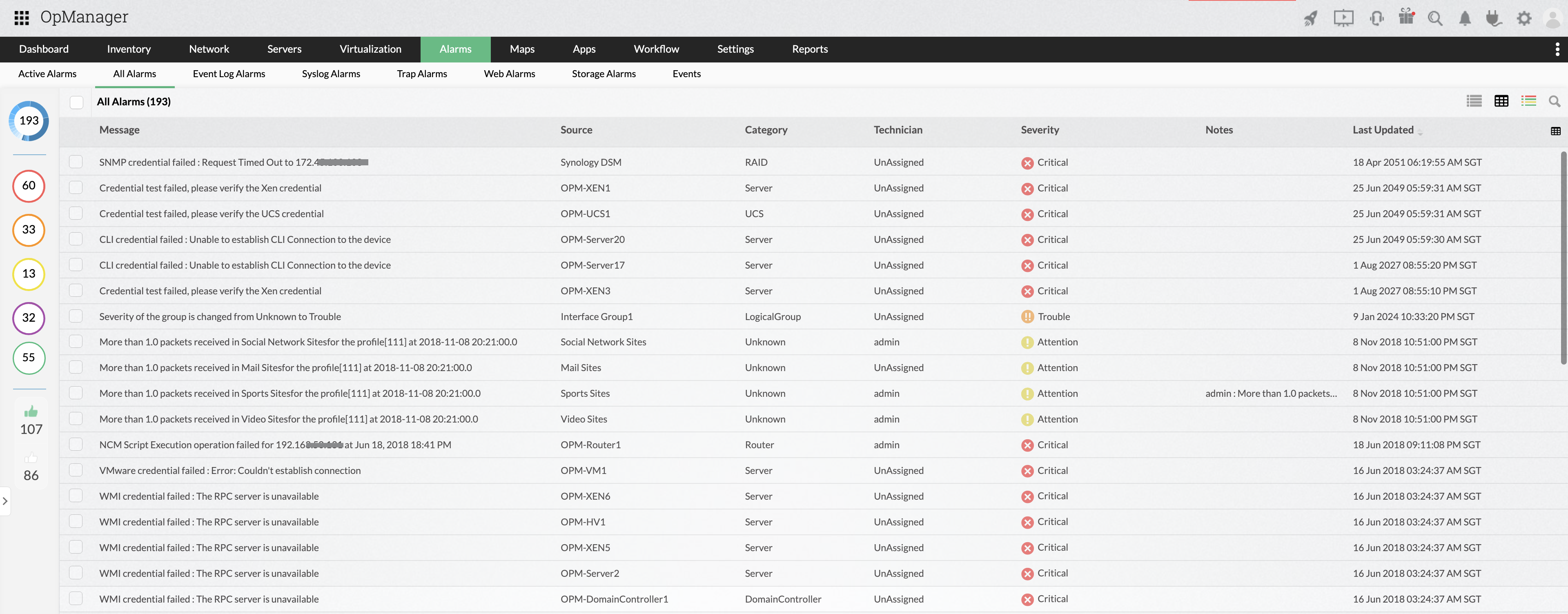 Windows Server Health Monitoring Tool - ManageEngine OpManager