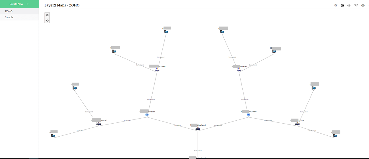 Network Topography Diagram - ManageEngine OpManager