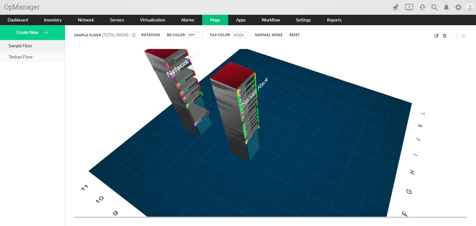 Network Mapping Tool- ManageEngine OpManager