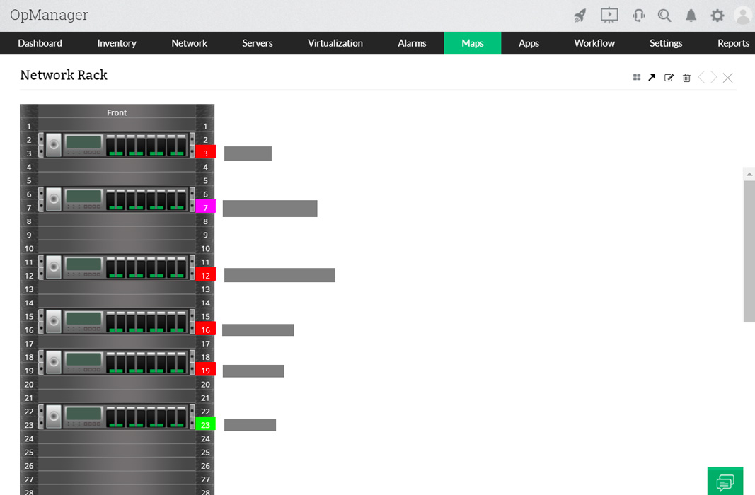 Network Mapping - ManageEngine OpManager