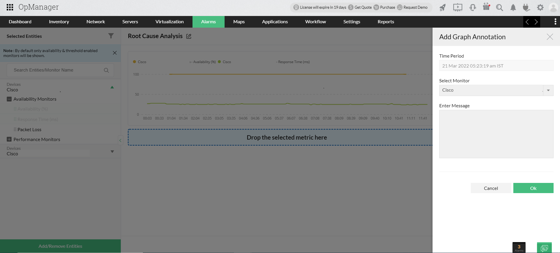 Root Cause Analysis Tools - ManageEngine OpManager