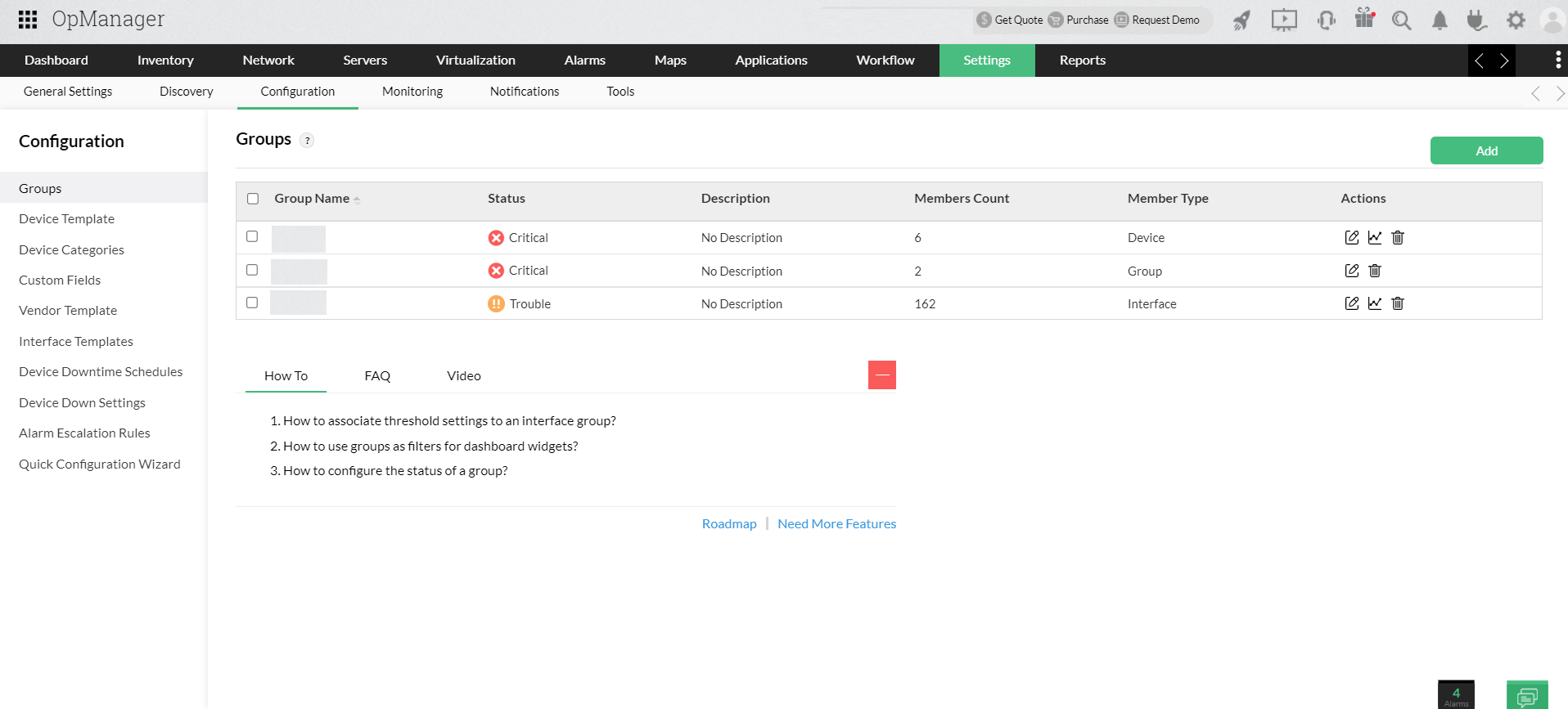 RCA software - ManageEngine OpManager