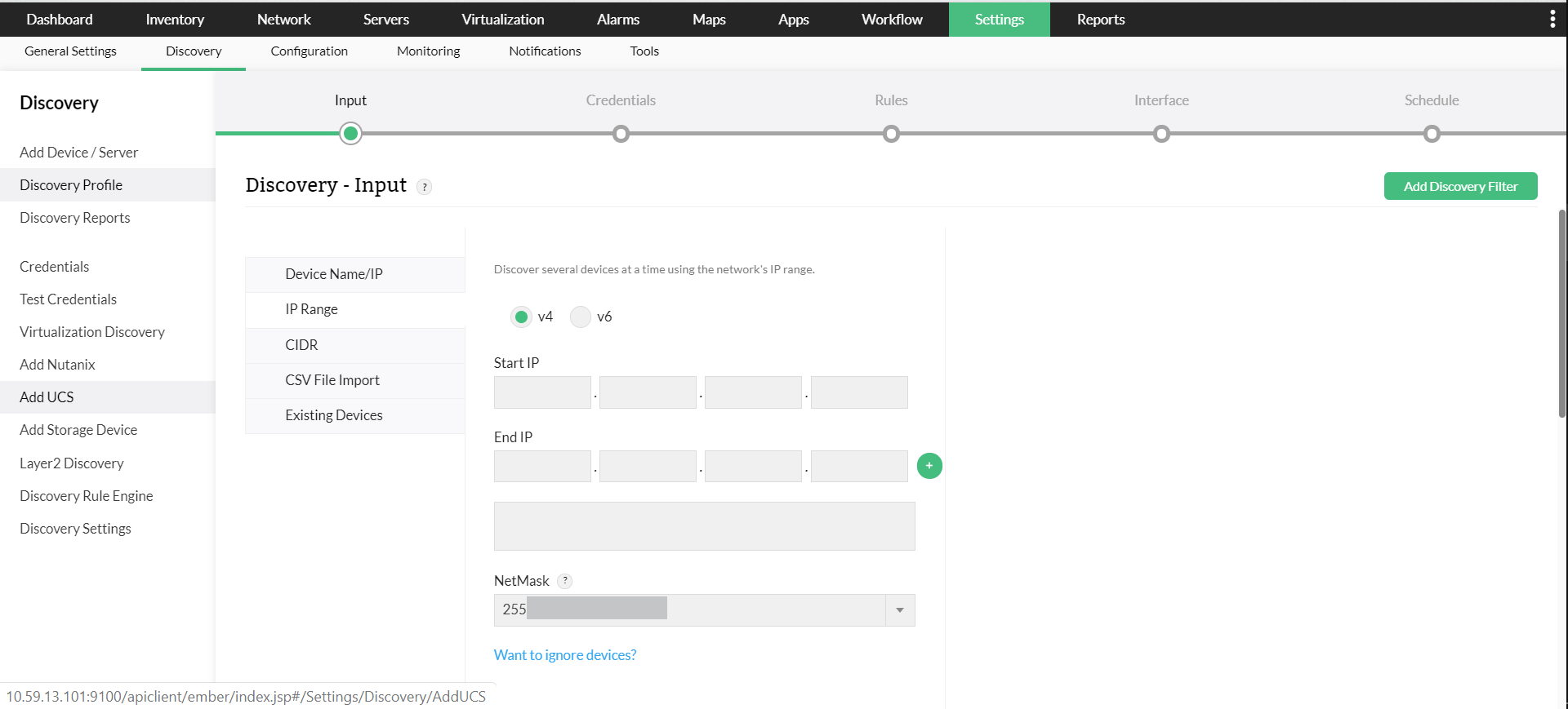 Network assessment tools - ManageEngine OpManager