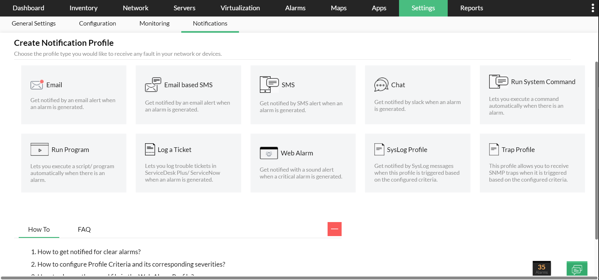 SAN fault management - ManageEngine OpManager