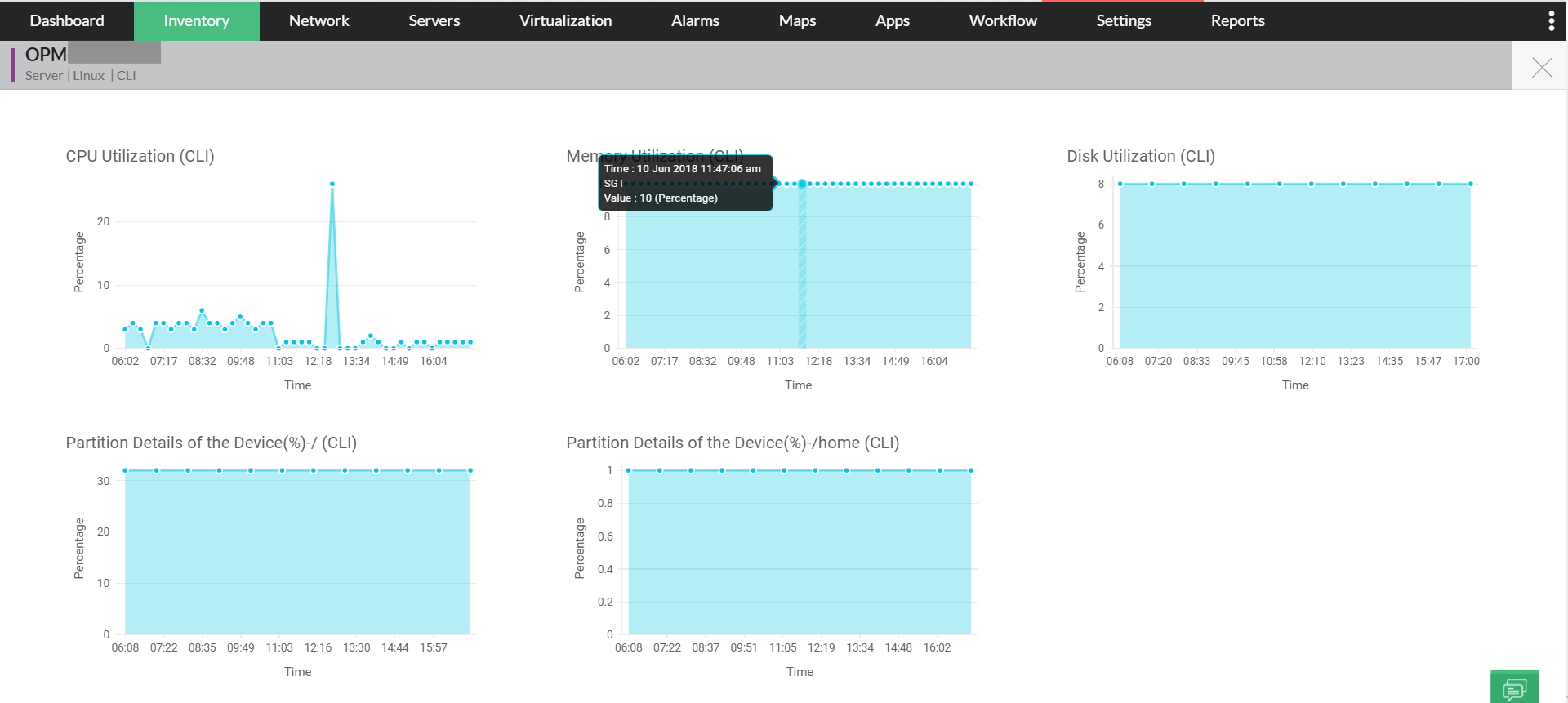 Server troubleshooting- ManageEngine OpManager