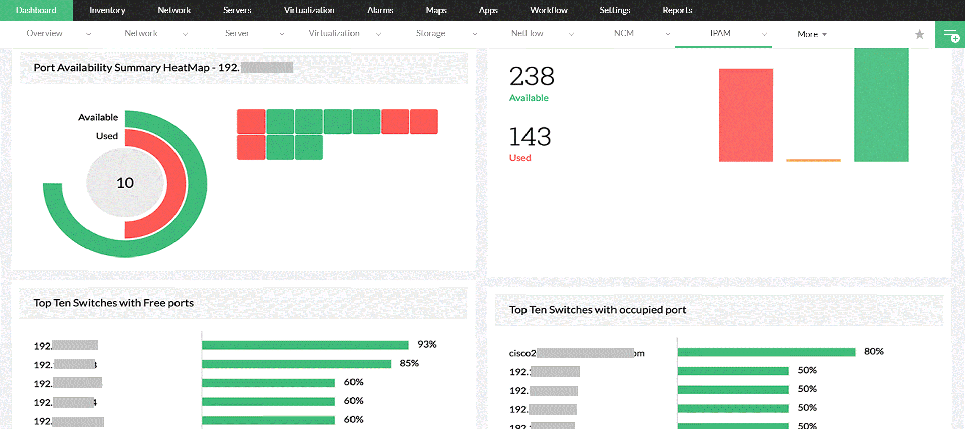 Switch port mapper- ManageEngine OpManager