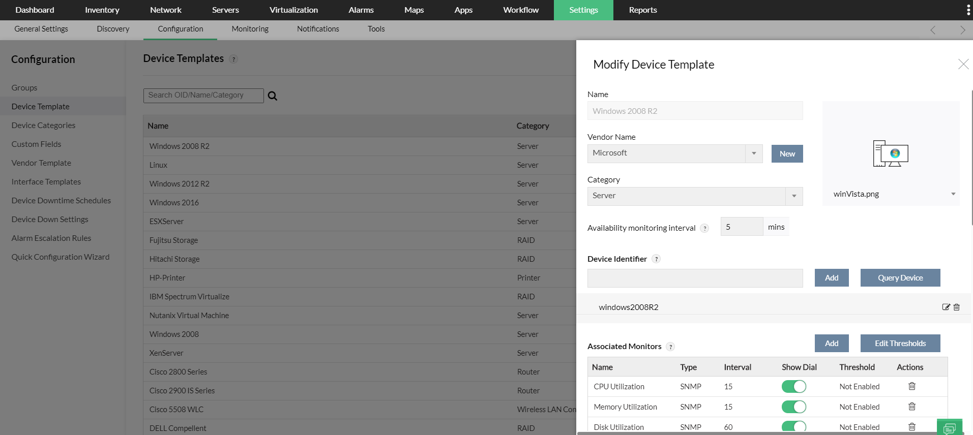 System Performance Monitoring Software - ManageEngine OpManager