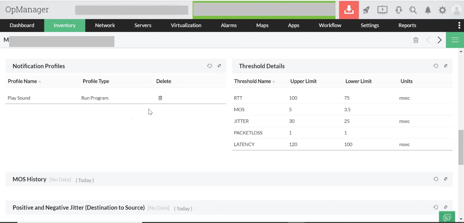 WAN monitoring- ManageEngine OpManager