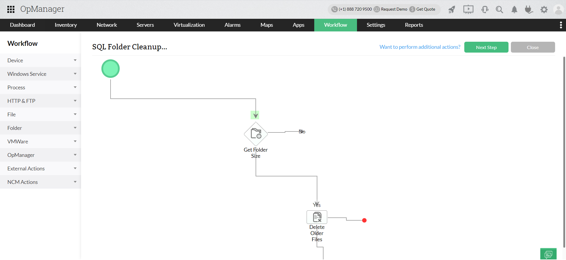 Monitor Telnet Server - ManageEngine OpManager