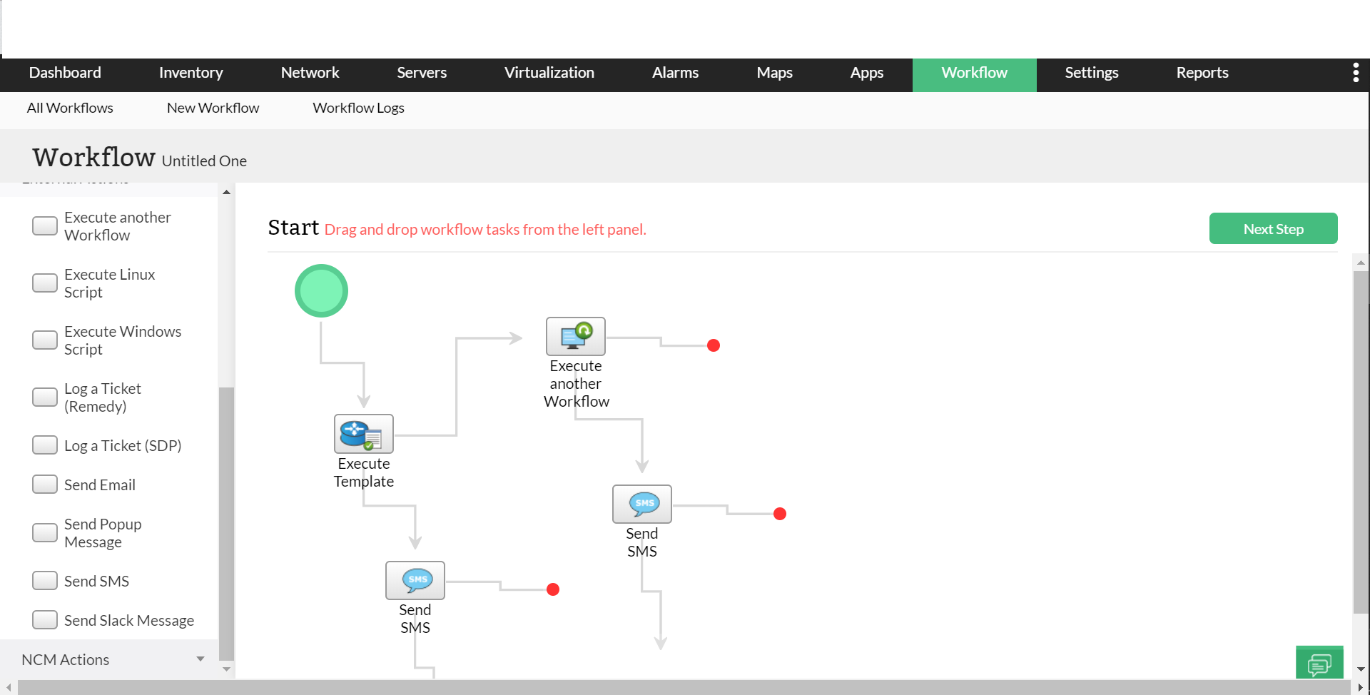 Intent based Networking System - ManageEngine OpManager