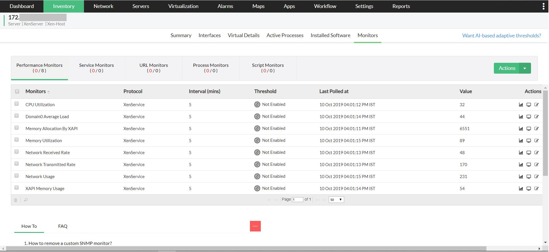 xen-performance-monitoring - ManageEngine OpManager