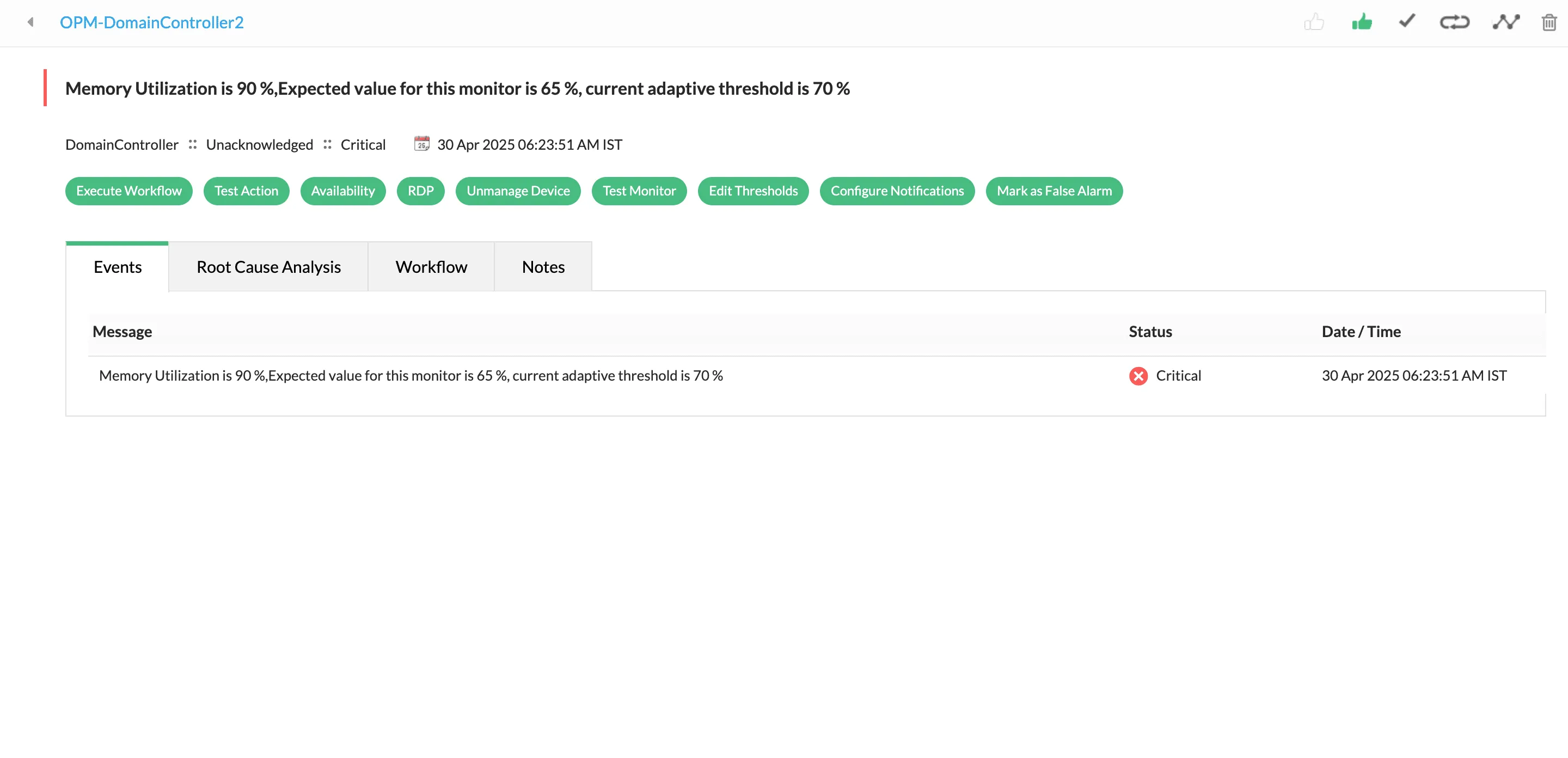 Automate alarm setting and reduce alarm noise with ML-powered thresholds