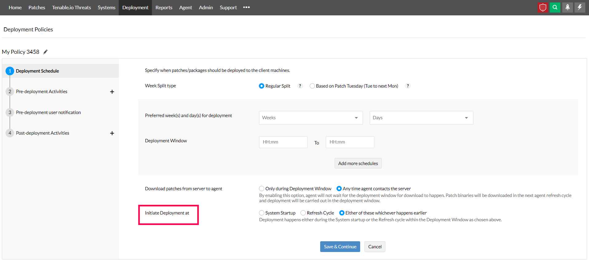 patch deployment policy
