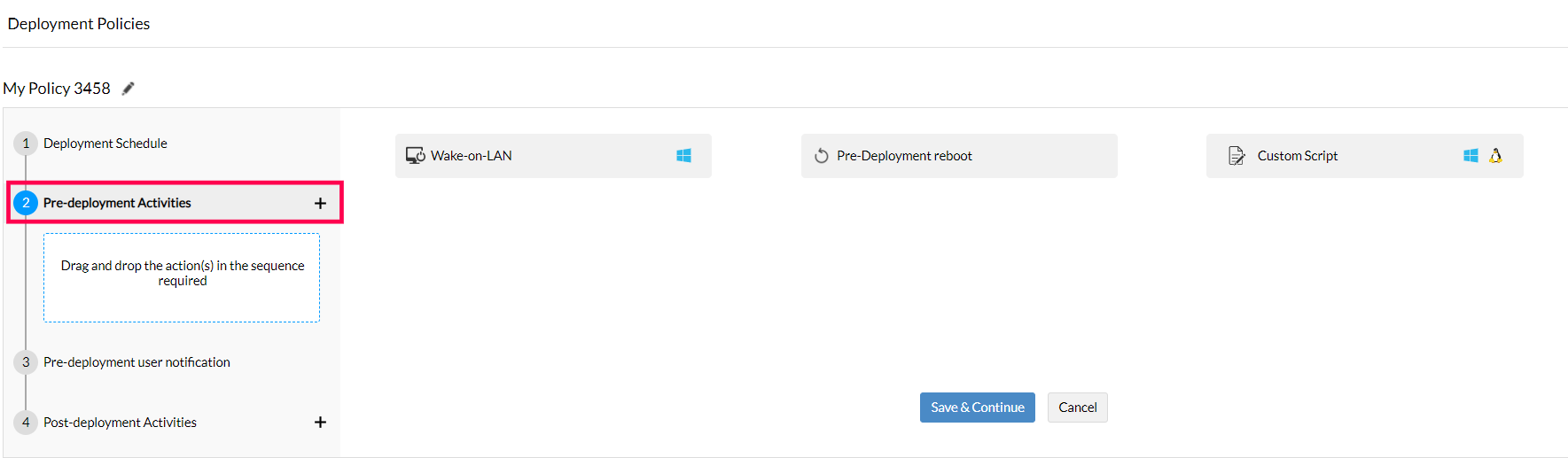 patch deployment policy