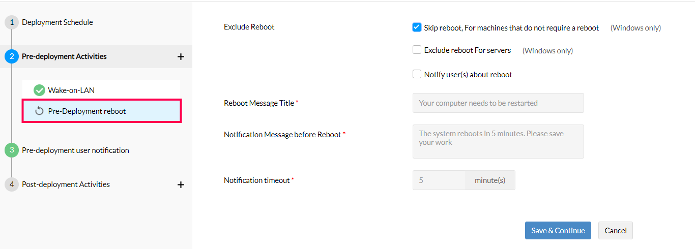 patch deployment policies
