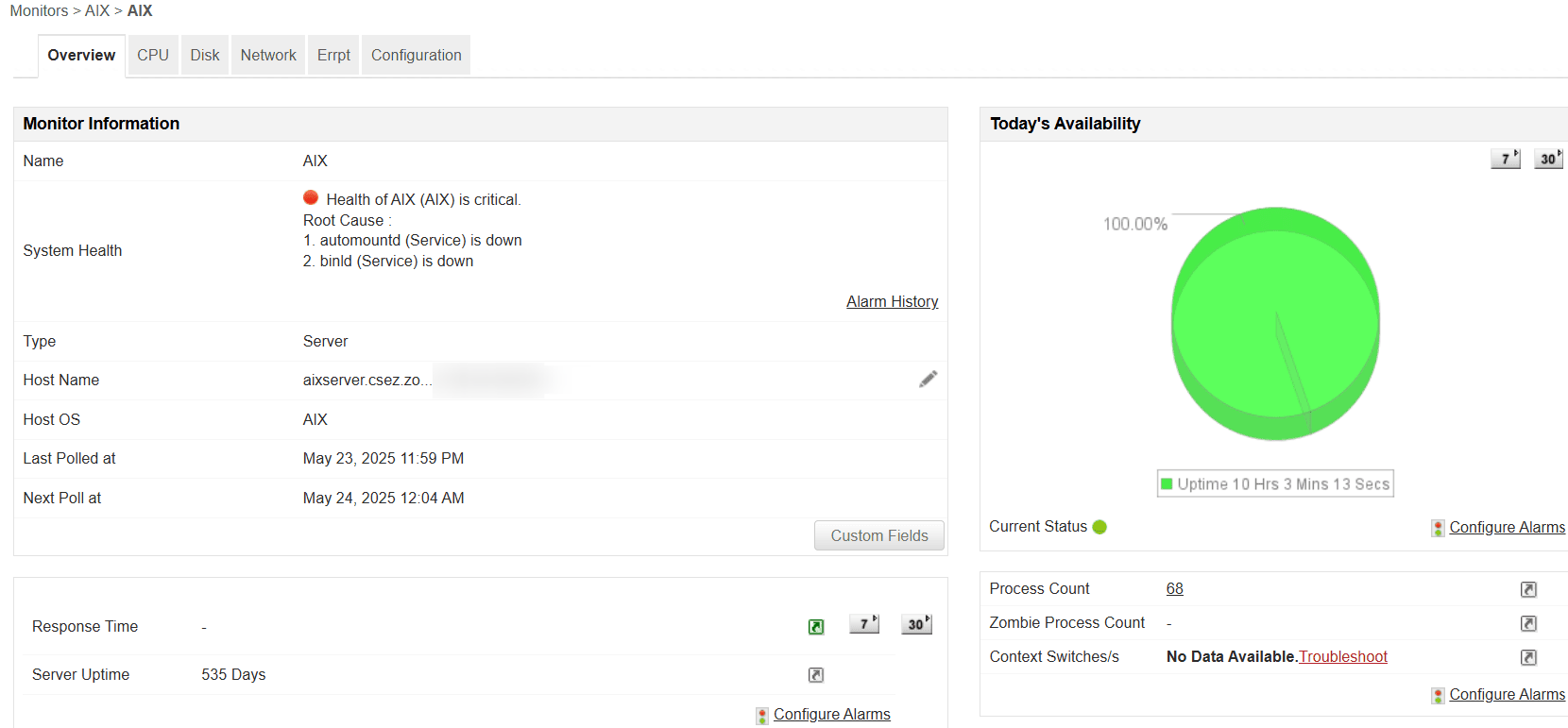 System Management - IBM AIX