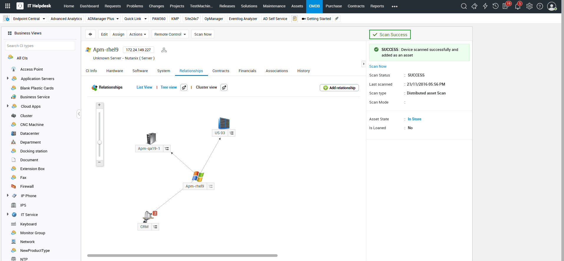 Visualize dependencies between resources