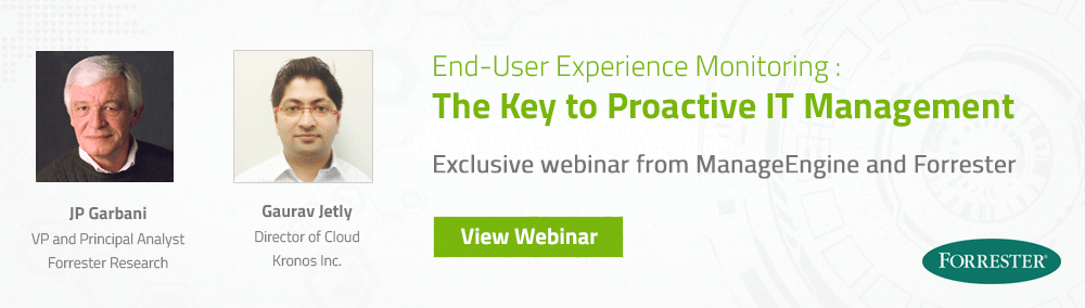 Why end user experience monitoring is critical to IT success