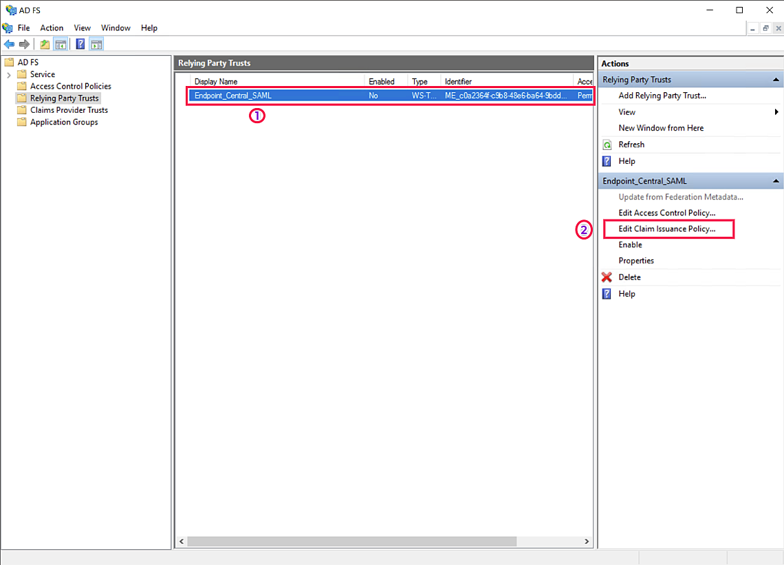 edit clalim inssuance policy