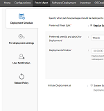 Schedule Patch Deployment