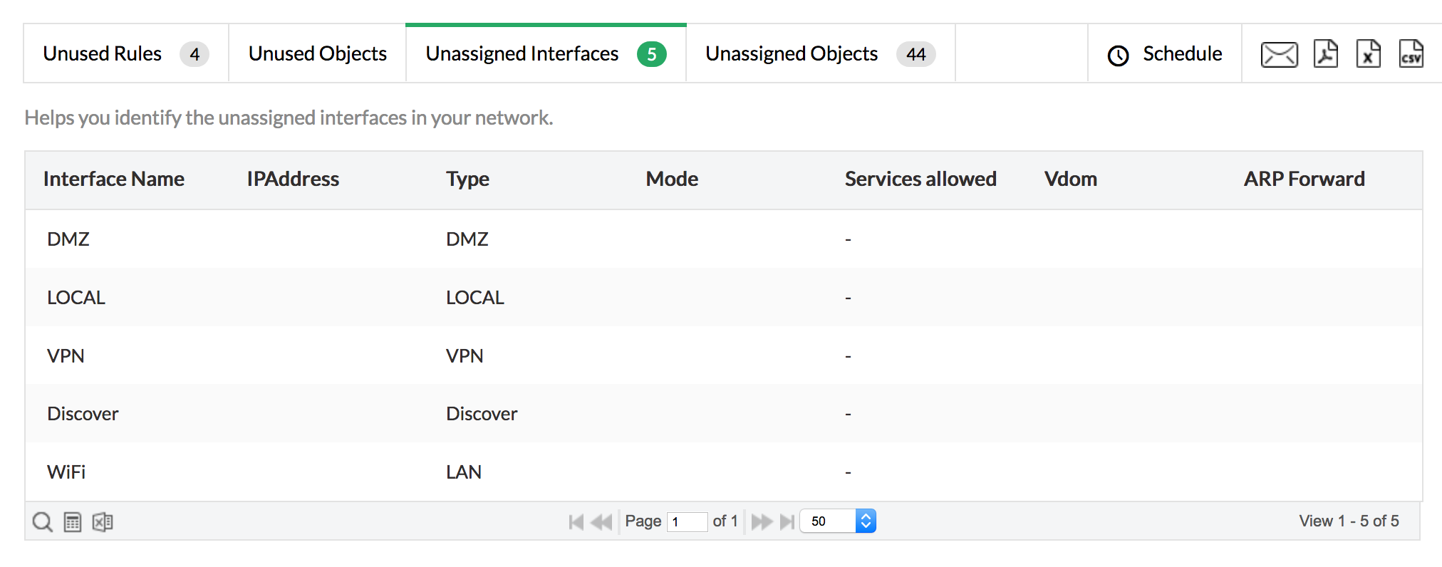 Firewall cleanup rule - ManageEngine Firewall Analyzer