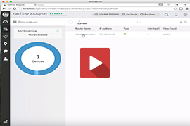 Add device to NCM from NetFlow UI
