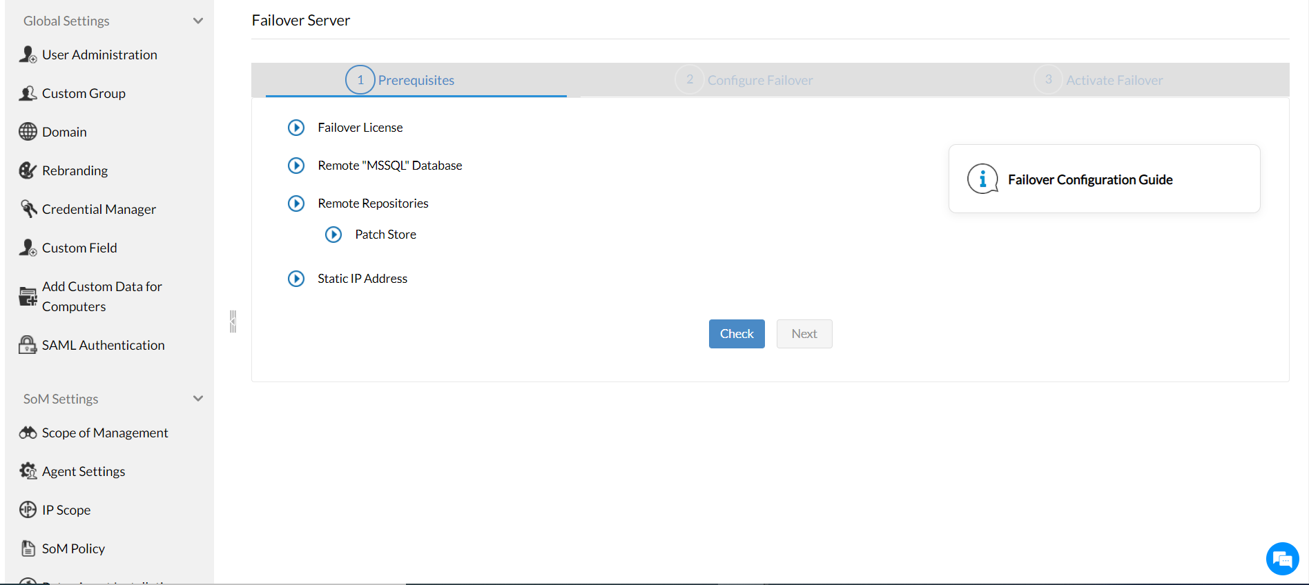 Without Failover Server